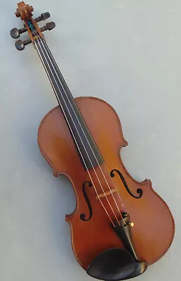 FINE Antique FRENCH Violin 4/4 - Geronimo Barnabetti JTL One Piece Back C. 1930 • $1050