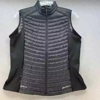 Eddie Bauer Women's First Ascent Puffer Stormdown 800 Vest Size L • $36