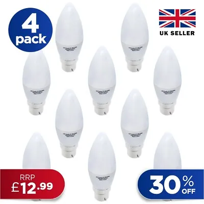 Candle LED Light Bulbs 5W E14 E27 B22 Lamps Warm Cool Day White Down Lights 240V • $37.29