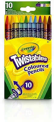 Crayola Twistables Coloured Pencils - Pack Of 10 • £5