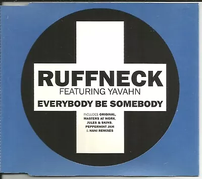 Jomanda RUFFNECK Everybody Be Somebody MIXES & EDITS MASTERS AT WORK CD Single • $14.99