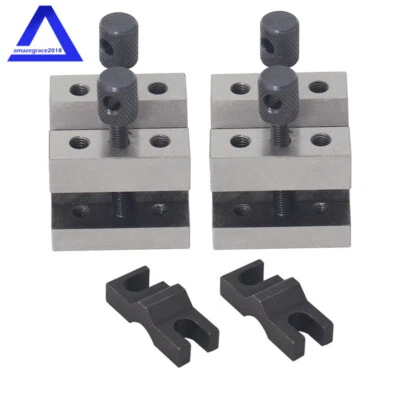 $28.54 • Buy 1-3/8x1-3/8x1-3/16  Capacity V-Block V Blocks Clamp Hardened Air Set .0002 