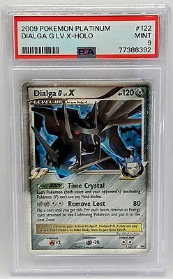 Pokémon Platinum DIALGA G LV. X Holo 122/127 PSA 9 🌿 MINT  • $89.95