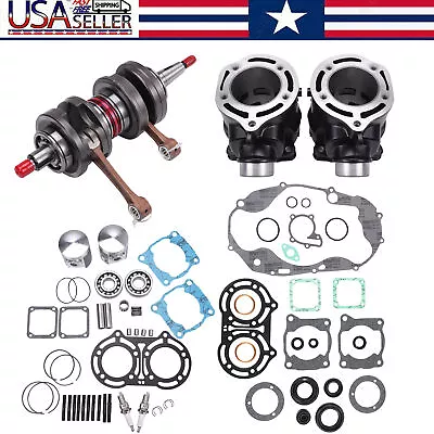 For Yamaha Banshee 350 Stock Bore Cylinder Complete Motor Engine Rebuild Kit • $995.22