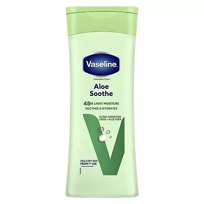 Vaseline Intensive Care Aloe Soothe Body Lotion Heals And Refreshes  400 Ml • £4.42