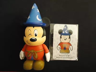 Disney 3  Vinylmation Park #5 Series Sorcerer Mickey Mouse Combo Topper Figure • $39.99