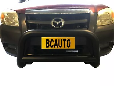 Black Bullbar Nudge Bar Grille Bumper Guard For Mazda BT-50 06-11 UN • $299.95