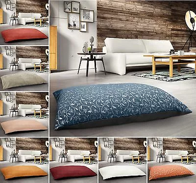 £15.95 • Buy Extra Large Floor Multi Purpose Jacquard Suede Corduroy Cushion Soft Anti Slip 