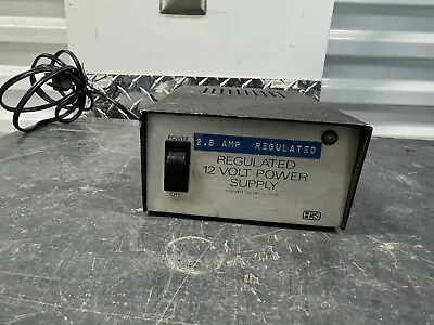 Vintage Micronta Regulated 12 Volt Power Supply #22-124A 13.8VDC-2.5A  Tested #2 • $14.99
