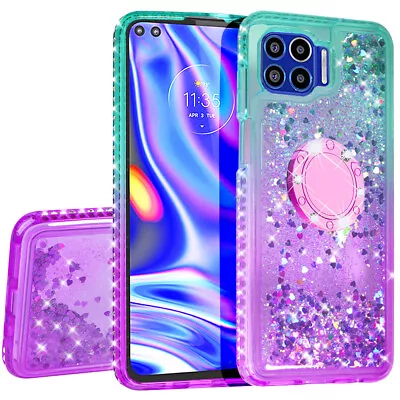 Cover For Moto One 5G / Moto G 5G Plus / Moto One Lite Hybrid Glitter Phone Case • $9.95