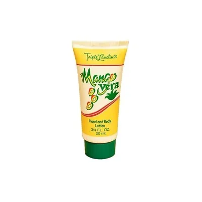 Mango Vera Hand & Body Lotion Triple Lanolin Cream 20ml • £4