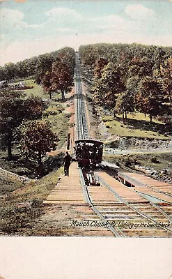 Mauch Chunk PA Mount Pisgah Coal Mining Town Railroad Train Vtg Postcard D42 • $12.95