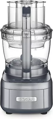 Cuisinart Elemental 13-Cup Gunmetal Food Processor Certified Refurbished • $119.80