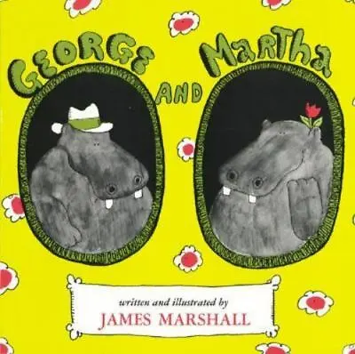 George And Martha - 0395199727 Paperback James Marshall • $3.81