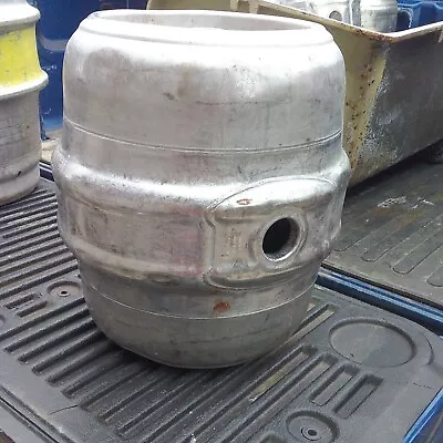 Vintage Stainless Steel Beer Keg Pabst Brewing Co. 7.75 Gallons 1/4 Size Rat Rod • $129