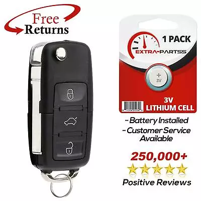 $13.45 • Buy For 2002 2003 2004 2005 Volkswagen VW Beetle Keyless Remote Car Flip Key Fob