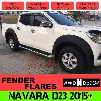 Fender Flares Pocket Style Guard Cover To Suit Nissan Navara Np300 2015-2020 • $279.99