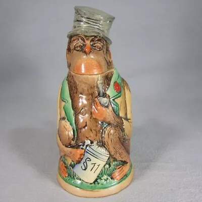 Matthias Girmscheid German Pottery Ape Stein Anthropomorphic Figural Monkey • $69.95