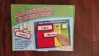 Teaching Reading Lakeshore Educational Magnetic Sight Word Sentence Board Sealed • $35