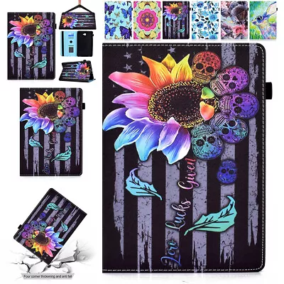 For Samsung Galaxy Tab A 10.1 SM-T510 T580 Tablet Case Flip Leather Stand Cover • $19.66