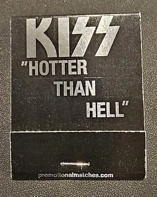 Hotter Than Hell Silver Matchbook Brand New • $6