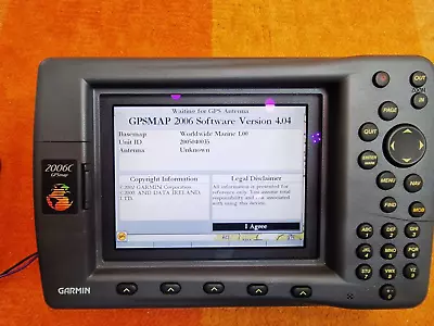 Garmin Gpsmap 2006c Color Gps Chart Plotter Fishfinder Display Unit Only • £249