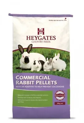 Heygates Commercial Rabbit Pellets With Coxiril Coccidiostat 20kg • £21.50