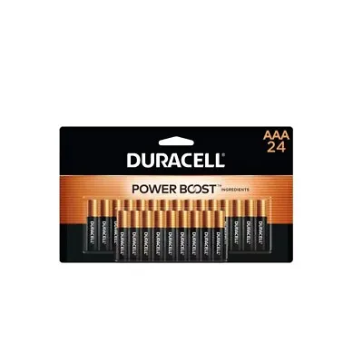 Duracell Coppertop Alkaline AAA Battery (24-Pack) Triple A Batteries • $18.99
