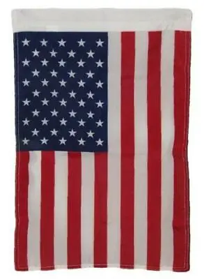 12x18 12 X18  USA American U.S.A. Vertical Pole Sleeve Flag Garden Banner • $6.88