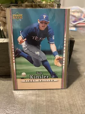 2007 Upper Deck First Edition Ian Kinsler Baseball Cards #152 • $1.99