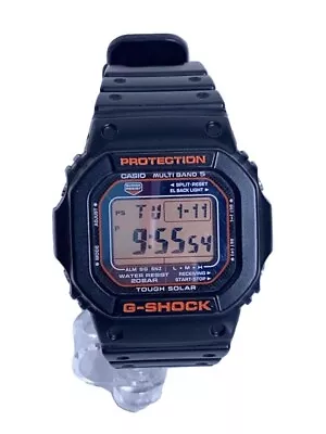 CASIO G-SHOCK GW-M5600R-1JF Black Resin Tough Solar Digital Watch • $106