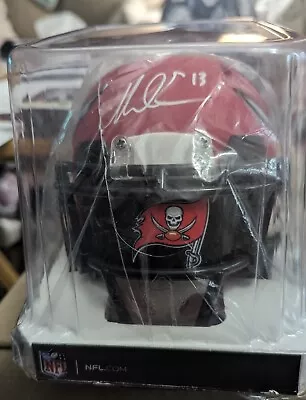Riddell NFL Tampa Bay Buccs Mike Evans Autographed Mini  Helmet -Beckett • $100