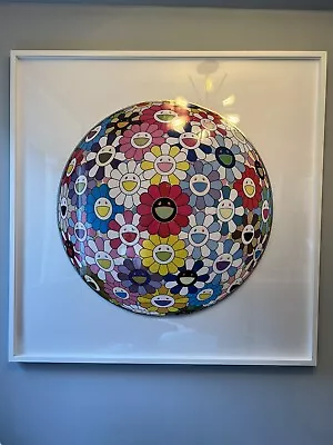 Takashi Murakami “Space Show” Print Kaikai Kiki Flower Ball 3D Framed Signed #34 • $10000