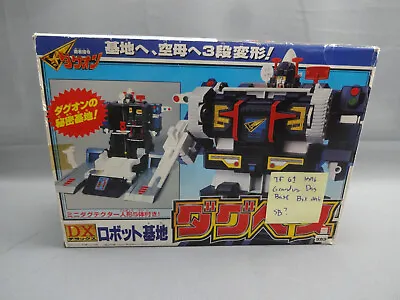 Transformers G1 1996 Dagbase DX Brave Command Dagwon Empty Box & Insert Only • $99.95