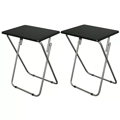 EHemco Folding TV Trays Tables 19 By 15 By 26 Inches Set Of 2 (Collectible) • $32.99