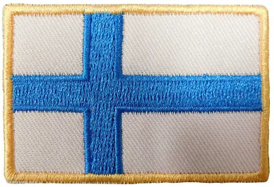 Finland Country Flag Iron On Patch • $6.88