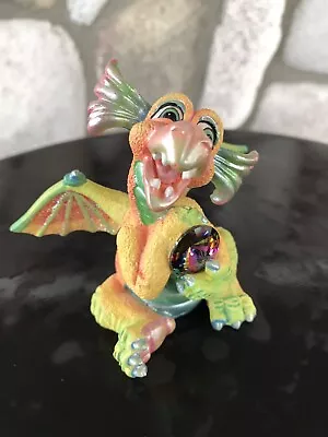 Franklin Mint Mood Dragons HAPPY Limited Edition Figurine • $20