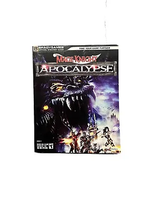 Mage Knight Apocalypse PC Game Guide By BradyGames 2006 Paperback • $10