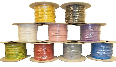 1mm 1.5mm Tri Rated Cable All Lengths 1m-100m All Colours Auto Marine Panel • £2.18