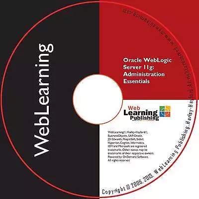 £64.99 • Buy Oracle WebLogic Server 11g Administration Self-Study CBT & Training Guide Bundle