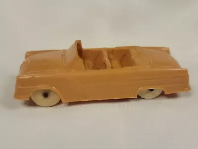 Vintage F&F Mold & Die Works 1955 Ford Sunliner Convertible Plastic Car Tan • $9.99