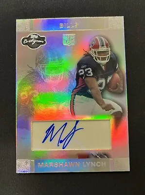 2007 Rookie HOLOSILVER AUTO /10 Topps Co-Signers Marshawn Lynch RC Seahawks • $450