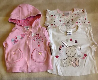  LADYBIRD 3 Pce Hoodie Outfit Age 6-9 Mths VGC • £4.99