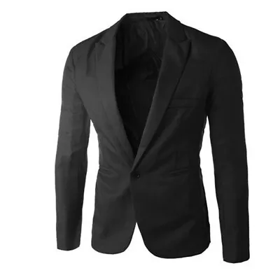 Business Men’s Suit Slim 2/ 3-Piece Suit Blazer Wedding Party Jacket Vest Pant A • $23.39