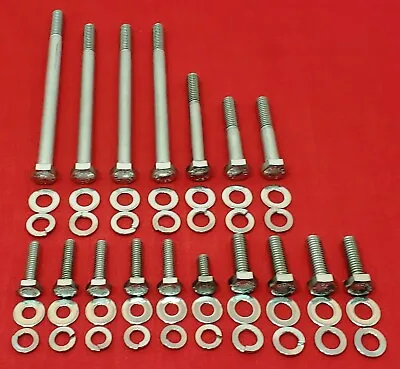 Buick Water Pump Timing Cover Bolts Kit Stainless Steel Hex 3.8 231 V6 Non-turbo • $53.46