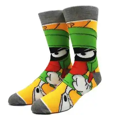 Looney Tunes Marvin The Martian Socks Mens Ladies Teens Novelty Socks • £4.99