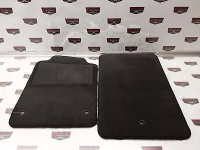 2005-2013 C6 Corvette OEM Front Left & Right Floor Mats - Black 25864433 • $80.99