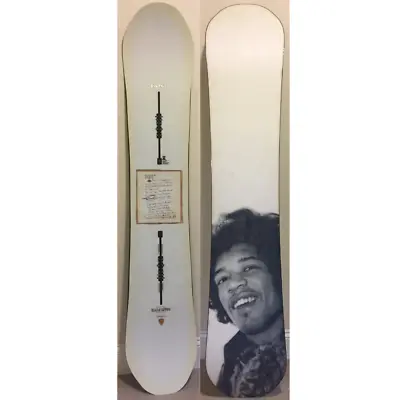 Jimi Hendrix 155cm EASY LIVIN Burton Snowboard Rare Classic Collector Vintage • $869