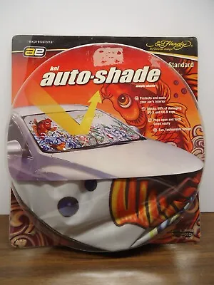 $20 • Buy Ed Hardy By Christian Audigier Auto Shade Koi Fish Shade New Sealed Car Accessor