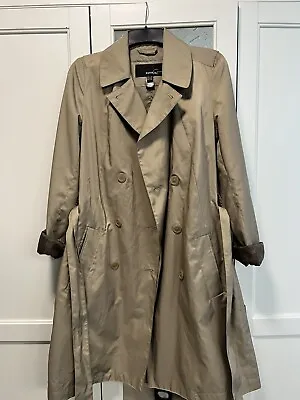 Mango Trench Coat Xs • £15